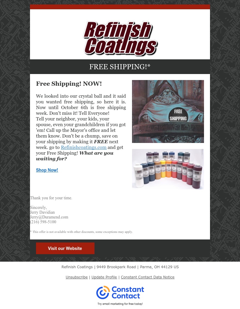 More free shipping